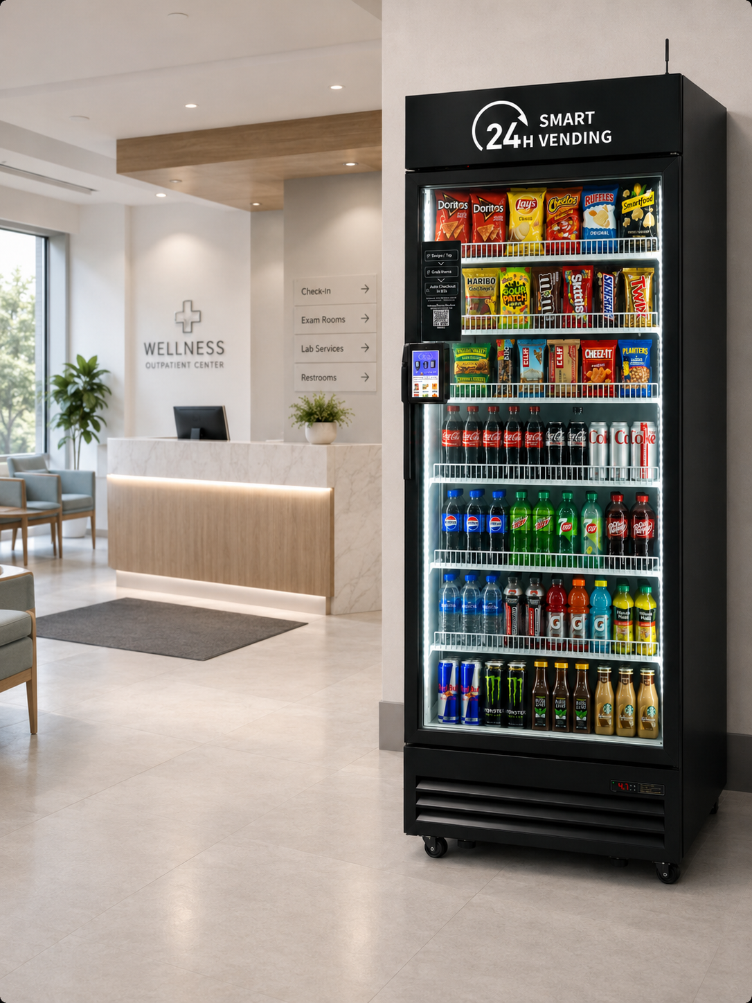Smart cooler in clinic
