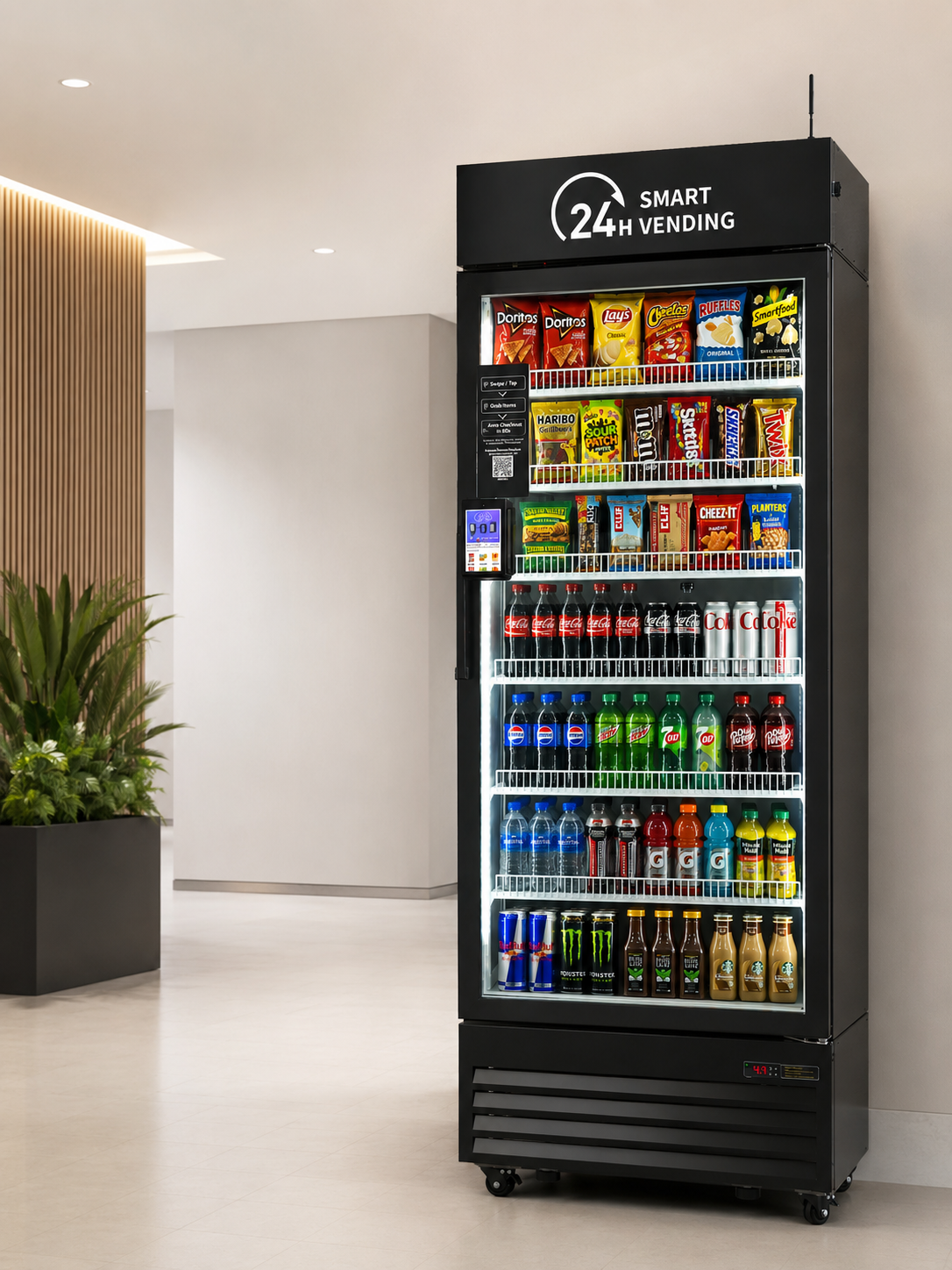 Smart cooler in various locations